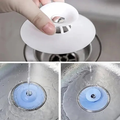 Tapon Cocina Baño Tapa Silicona De Drenaje Lavaplatos