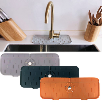Alfombra De Silicona Protector Canilla Bacha Baño